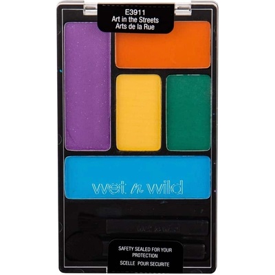 wet n wild цветна икона палитра сенки за очи E3911 Art In The Streets 5 нюанса 6 g
