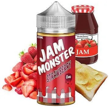 Image 1 of Jam Monster Strawberry 100ml