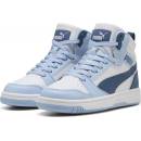 Puma Rebound V6 Mid Jr dětské kotníkové tenisky bílá