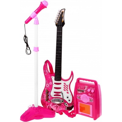 Ramiz elektrická gitara Jack ružová