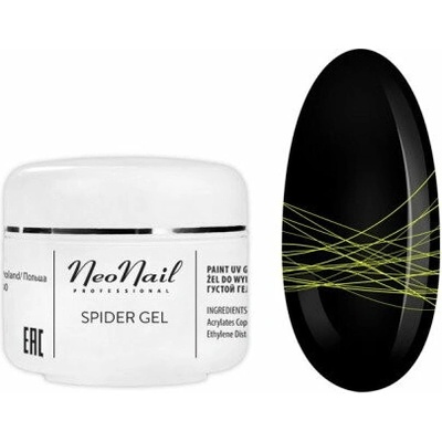 NeoNail Spider Led Uv gel neonově žlutý 5ml