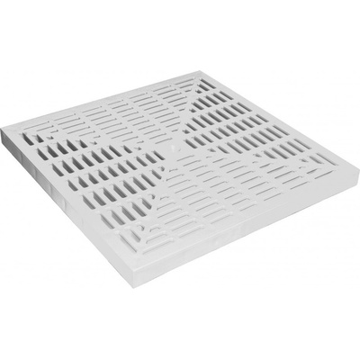 Dakota rošt 300 x 300 mm šedá