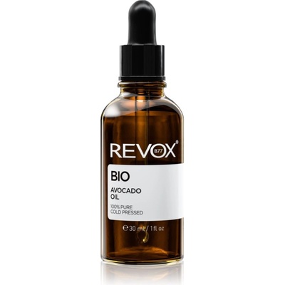 Revox BIO Avocado Oil 100% Pure био олио от авокадо за подхранване и хидратация 30ml