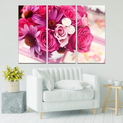 Art gift Декоративен панел за стена - Букет цветя