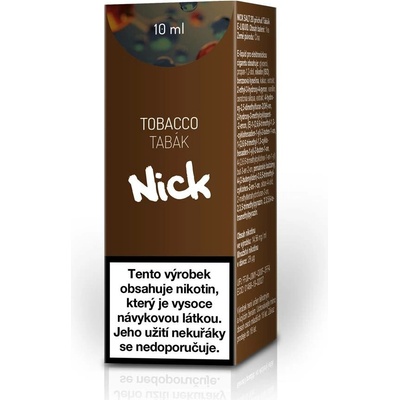Nick TOBACCO NICOTINE SALT 10 ml 20 mg