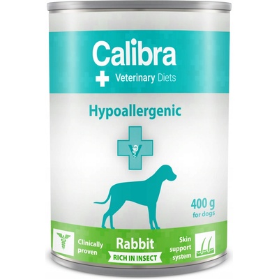 Calibra VD Dog Hypoallergenic Rabbit & Insect 400 g