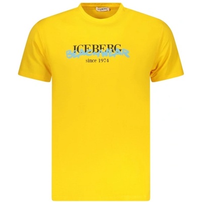 ICEBERG Тениска с къс ръкав iceberg, Размер m, Цвят Жълто (ice3mts01_giyellow)
