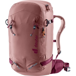 Deuter Дамска раница за ски-туринг Deuter Women's Freerider Pro 30+10 SL Ski touring backpack - Ashrose / Cassis - размер One Size (504-0601-0111)