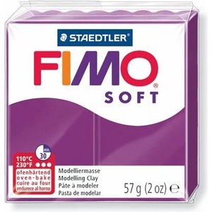 FIMO Глина, 57 g, горима, FIMO "Soft", лилава 8020-61 (8020-61)