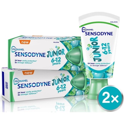 Sensodyne Junior pro děti 6-12 let 2 x 50 ml