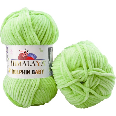 Himalaya příze Dolphin Baby 80350 svěží zelená