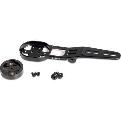 Lupine Аксесоар за велосипеден светлини Lupine Garmin Lenkerhalter 31.8 mm Mounting bracket - Black - размер One Size (870-3392-0111)
