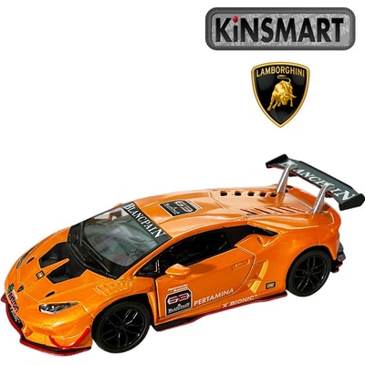 Kinsmart Lamborghini Huracán LP620-2 oranžové