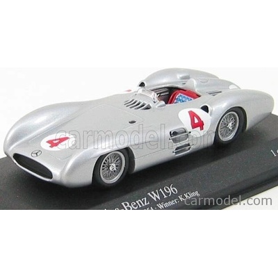 Minichamps Mercedes Benz F1 W196 N 4 Winner Gp Berlin 1954 K.kling 1:43 Silver