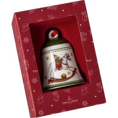 Villeroy & Boch My Christmas Tree ozdoba zvoneček veverky