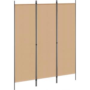 vidaXL Разделител за стая Бежово 150 x 180 cm Текстил (42039193)