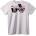 NOONEBRAND Тениска Рок Skull Слънчеви Очила - S, White