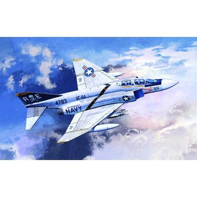 Academy Model Kit letadlo 12305 F-4J VF-84 JOLLY ROGERS 36-12305 1:48