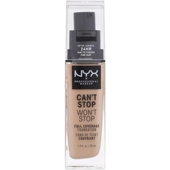 NYX Professional Makeup Can't Stop Won't Stop Alabaster make-up na tvár 30 ml