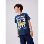 Name It Тениска Name It Kids Pokemon Box Regular Fit T-Shirt - Dark Denim