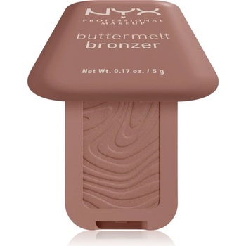 NYX Professional Makeup Buttermelt Bronzer vysoce pigmentovaný a dlouhotrvající bronzer 02 All Buttad Up 5 g