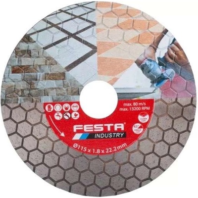 Festa Kotouč diamantový řezný 115 x 1.8 x 22.2 mm 21230