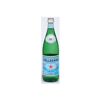 San Pellegrino minerální voda perlivá sklo 15 x 0,75 l