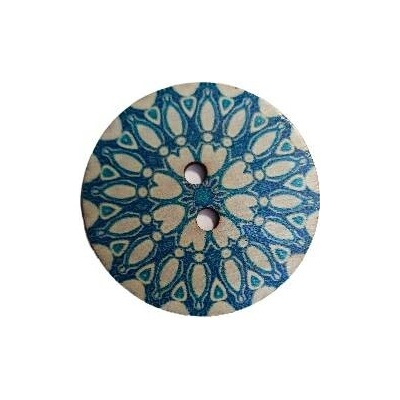 Knoflík dřevěný velký XVI (5 cm)