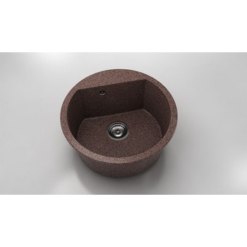 Image 1 of FAT Кръгла мивка Vanguard 223, Granicite, 560 Merlot, с включен сифон