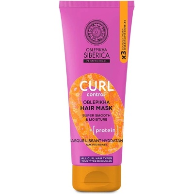 Natura Siberica Oblepikha Siberica O Curl Control Protein Hair Mask 200 ml