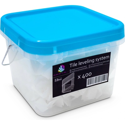 Pro Leveling systém spony 3.0mm pre obkladačov - 400 ks. Marta