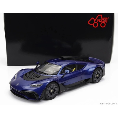Nzg Mercedes benz One Amg c298 2023 Brillant modrá Black 1:18