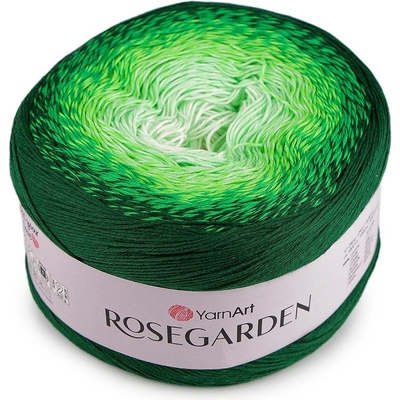 Bavlněná pletací příze Rosegarden 250 g Varianta: 26 (319) zelená, Balení: 1 ks 49969/122018/293343