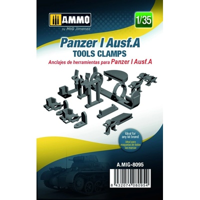 AMMO Mig Panzer I Ausf.A Tools Clamps 1:35