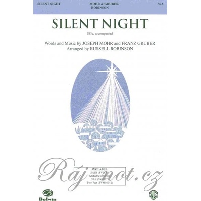 SILENT NIGHT Tichá noc / SSA* + piano