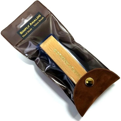 Simply Analog Anti static Wooden Brush Cleaner S/1 Black