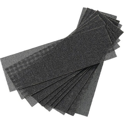 TOPTRADE mřížka brusná, zrnitost 120, sada 10 ks, 93 x 280 mm
