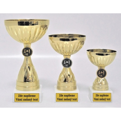 VIZINGR Gymnastika muži poháry 355-LAC026 355-LAC026/17 cm