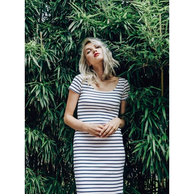 ZOOT. lab Синя и бяла рокля на райета ZOOT. lab Junne ZOOT. lab | Byal | ЖЕНИ | XS