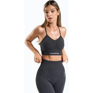 Carpatree Спортен сутиен Carpatree Allure Seamless training bra titanium grey