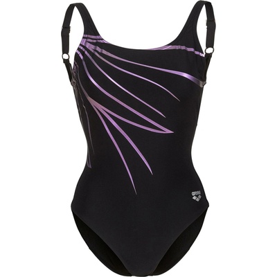 Arena Shapewear Ginevra Wing B. dámské zeštihlující plavky black