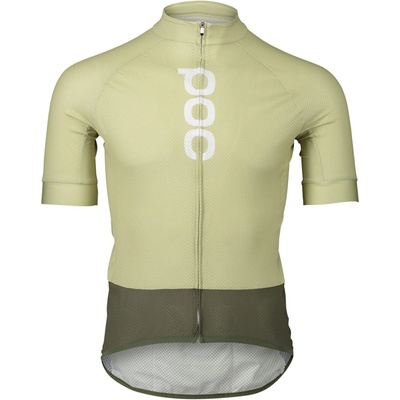 POC Pánsky letný Essential Road Logo Prehnite Green/Epidote Green