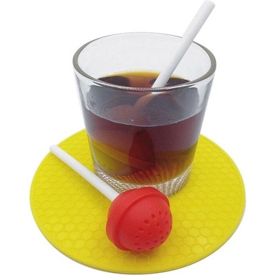 GIFTLAB Sítko na caj ve formě Chupa Chups