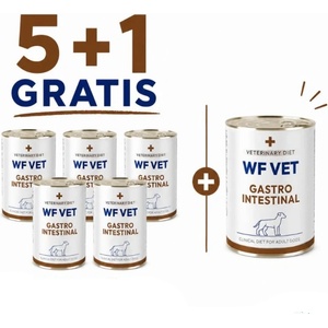 WF VET Стомашно-чревен тракт за кучета 6x400 г