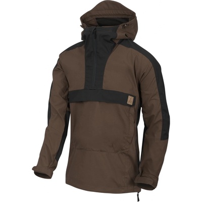 Bunda Helikon-Tex Woodsman Anorak Earth brown/čierna
