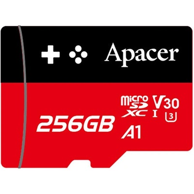Apacer Gaming card V30 256GB micro SDXC AP256GMCSX10U7-RAGC