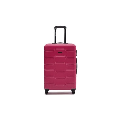 PUCCINI Среден куфар ABS024B Розов (ABS024B)