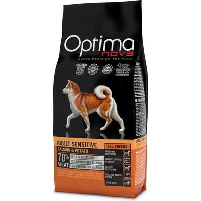 OPTIMAnova Dog Adult Sensitive Salmon & Potato 2 kg