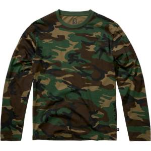 Brandit Premium тениска с дълъг ръкав, горска земя (4205-15010)