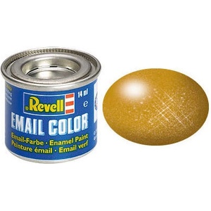 Revell Емайлна боя, Revell, Email Color, Месингово металик, 14 мл (R32192)